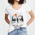 And She Lived Happily Ever After Women V-Neck T-Shirt