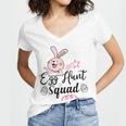 Egg Hunt Squad Women V-Neck T-Shirt