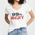 Funny 99 Angry Classic Tshirt V2 Women V-Neck T-Shirt