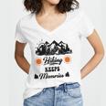 Hiking Keeps Memories V2 Women V-Neck T-Shirt