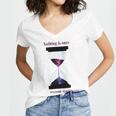 Motivational Quotes For Success Women V-Neck T-Shirt