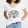 The Original Quarantine Van Women V-Neck T-Shirt