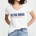 Ultra Maga And Proud Of It V10 Women V-Neck T-Shirt