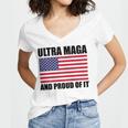 Ultra Maga And Proud Of It V23 Women V-Neck T-Shirt