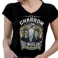 Charron Name Shirt Charron Family Name V3 Women V-Neck T-Shirt