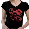 Funny Horror Valentines Day Women V-Neck T-Shirt