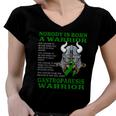 Gastroparesis Awareness Gastroparesis Warrior Women V-Neck T-Shirt