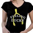 Lucky Turkey Wishbone Vintage 10 Shirt Women V-Neck T-Shirt