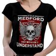 Medford Name Shirt Medford Family Name V3 Women V-Neck T-Shirt