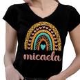 Micaela Micaela Name Birthday Shirt 26 Shirt Women V-Neck T-Shirt