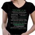 Morgan Name Gift Morgan Completely Unexplainable Women V-Neck T-Shirt