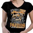 Motorcycle Passion Biker Cute Dreaming 488 Shirt Women V-Neck T-Shirt