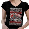 Motorcycle Passion Biker Safety 487 Shirt Women V-Neck T-Shirt