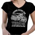 Motorcycles Therapy Ich Hab Einfach 462 Shirt Women V-Neck T-Shirt