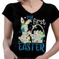 My First Easter 707 Trending Shirt Women V-Neck T-Shirt