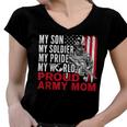 My Son My Soldier My Pride My World 694 Shirt Women V-Neck T-Shirt