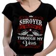Shroyer Name Shirt Shroyer Family Name Women V-Neck T-Shirt