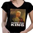 The Return Of The Great Maga King Women V-Neck T-Shirt