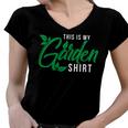 This Is My Garden Gardener Hob 552 Shirt Women V-Neck T-Shirt