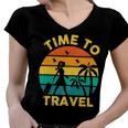 Time To Travel 807 Trending Shirt Women V-Neck T-Shirt