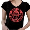 Ultra Maga 2024 Only You Can Prevent Socialism We The People 1776 2022 Red Women V-Neck T-Shirt