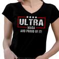 Ultra Maga And Proud Of It V27 Women V-Neck T-Shirt