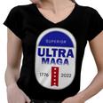 Ultra Maga Funny V2 Women V-Neck T-Shirt