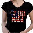 Ultra Maga Proud Of It Ultramaga Women V-Neck T-Shirt