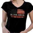 Ultra Maga Proud Ultramaga Tshirt Women V-Neck T-Shirt