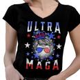 Ultra Maga The Return Of The Great Maga King V2 Women V-Neck T-Shirt