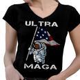 Ultra Maga Trending Gift Women V-Neck T-Shirt