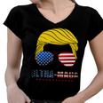 Ultra Maga Usa Maga Make America Great Again Women V-Neck T-Shirt