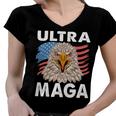 Ultra Maga V28 Women V-Neck T-Shirt