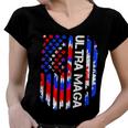 Ultra Maga We The People Funny Women V-Neck T-Shirt