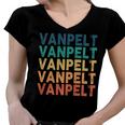 Vanpelt Name Shirt Vanpelt Family Name Women V-Neck T-Shirt