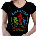 Volunteer - The Of Time Is Priceless 54 Trending Shirt Women V-Neck T-Shirt