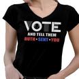 Vote Tell Them Ruth Sent You 32 Shirt Women V-Neck T-Shirt