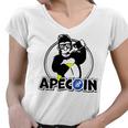 Apecoin Funny Women V-Neck T-Shirt