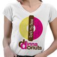 Funny Donut Donut Lover Women V-Neck T-Shirt