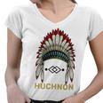 Huchnon Native American Tribe V5 Women V-Neck T-Shirt