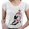 Huchnon Native American Tribe V6 Women V-Neck T-Shirt