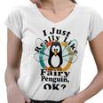 I Really Like Fairy Penguin Ok Women V-Neck T-Shirt