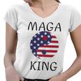 King Maga Women V-Neck T-Shirt