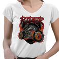 Motorcycle Halloween Costume Motorbike 497 Shirt Women V-Neck T-Shirt