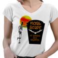 Noah Escape All Hallows Night Women V-Neck T-Shirt