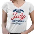 Official Happy 4Th Of July Independence Day Women V-Neck T-Shirt