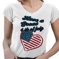 Official Have A Great 4Th Of July Women V-Neck T-Shirt