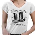 Ringmaster Of The Shitshow Women V-Neck T-Shirt