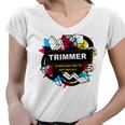 Trimmer Women V-Neck T-Shirt