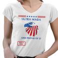 Ultra Maga And Proud Of It V12 Women V-Neck T-Shirt